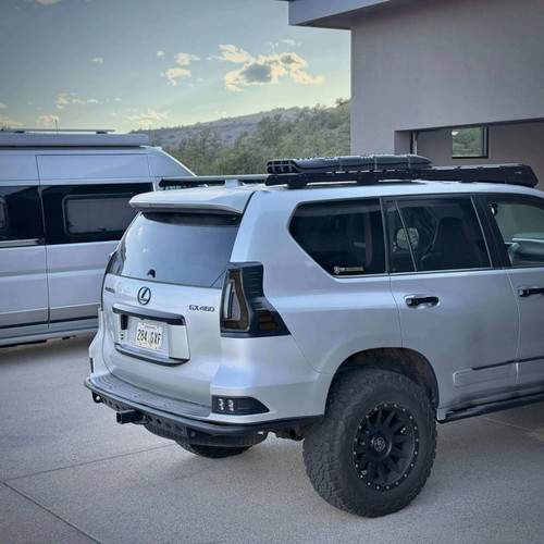 Oracle 10-23 Lexus GX460 and Toyota Prado Flush Lensless LED Tail Lights - Black Series - 5931-504-T Photo - lifestyle view