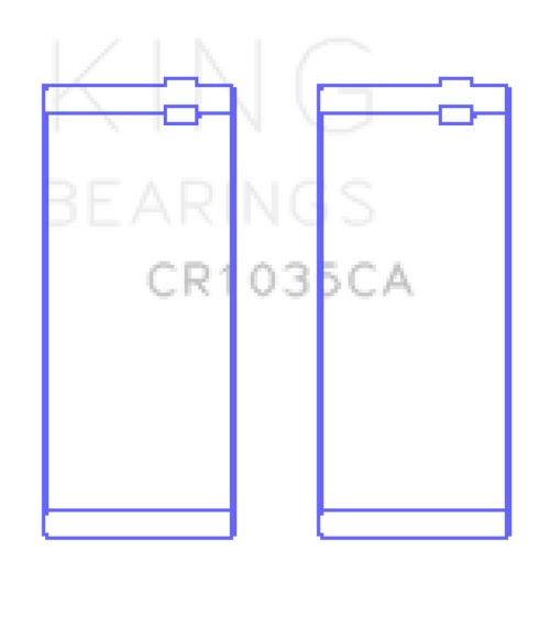 King Engine Bearings Cummins B-Ser. L4 (Size +0.75mm) Connecting Rod Bearing Set - CR1035CA0.75 Photo - Primary