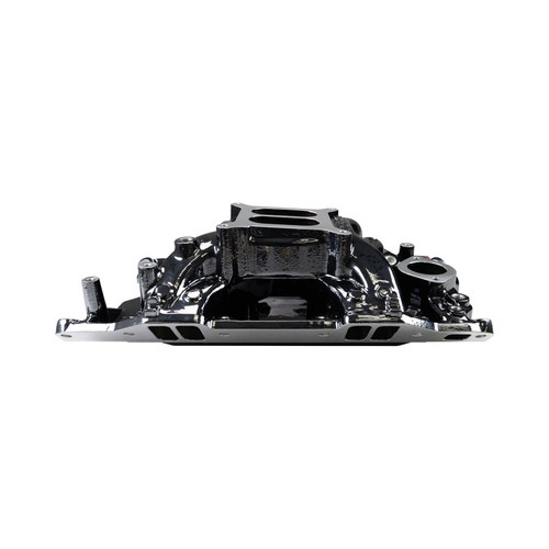 Edelbrock RPM Air-Gap Small Block Chrysler Intake Manifold - Black Plasma - 7576-BP Photo - Mounted