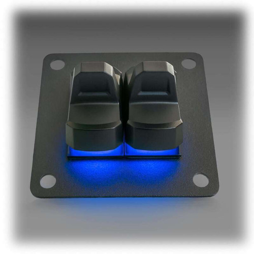 Turn Offroad Molle Loc Carling Switch Plate (Double) - MP-CARLING2 Photo - Close Up