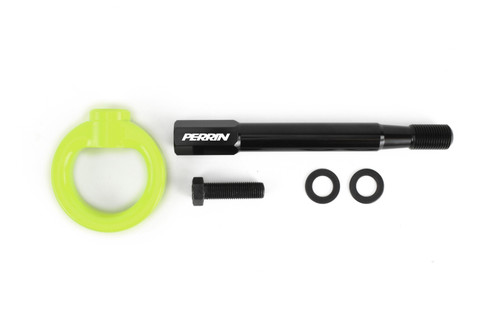 PERRIN 25-26 Subaru Forester (Bse/Ltd-Prem-Spt-Tour Incl. Hybrid/Wldrns) FR Tow Hook Kit - N.Yellow - PSP-BDY-238NY User 1