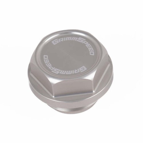 GrimmSpeed 89-22 Subaru All Models Bolt Oil Caps - Silver - GRM120014SIL User 1