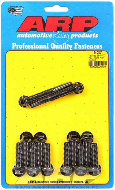 ARP Pontiac 350-400 Hex Intake Manifold Bolt Kit - 194-2001