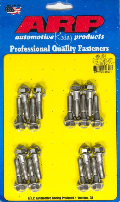 ARP Chrysler hemi 5.7/6.1L SS Hex Header Bolt Kit - 440-1101