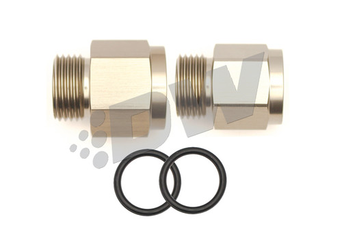 DeatschWerks DW350iL 8ORB Male to Metric Female Plumbing Kit to Replace Bosch 044 (Incl. O-Ring) - 6-02-0102