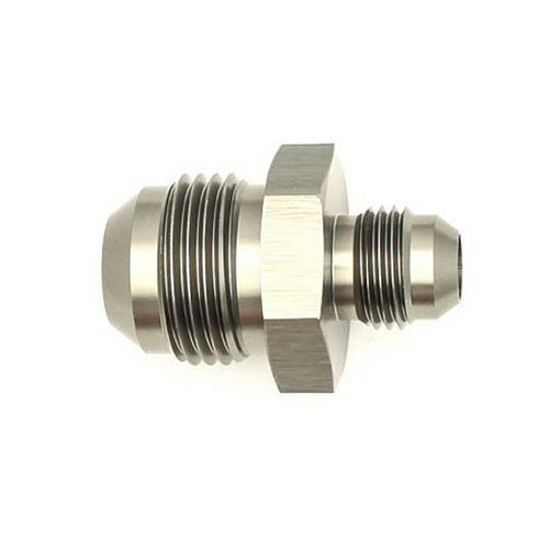 DeatschWerks 10AN Male Flare To 6AN Male Flare Reducer Straight Coupler - 6-02-0205