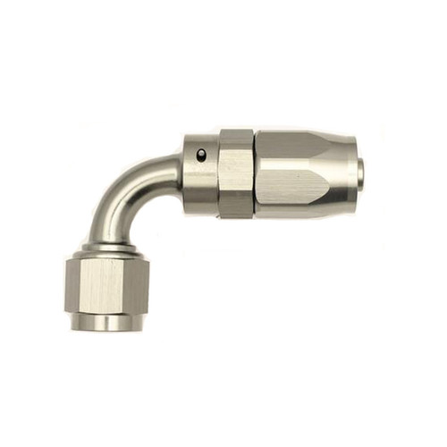 DeatschWerks 6AN Female Swivel 90-Degree Hose End CPE - 6-02-0803