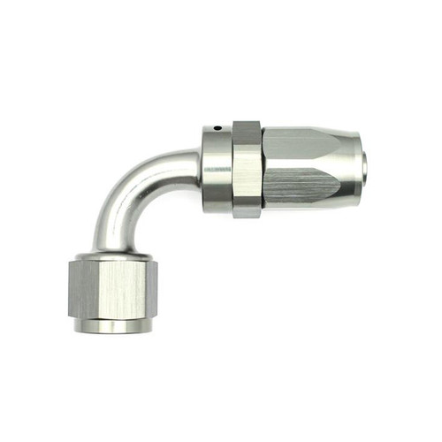 DeatschWerks 8AN Female Swivel 90-Degree Hose End CPE - 6-02-0807