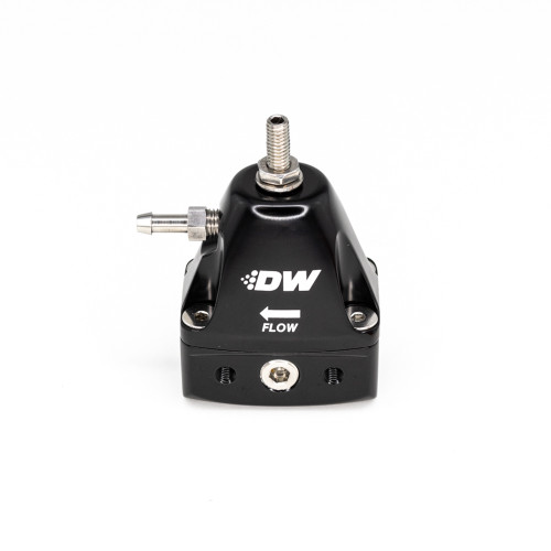 DeatschWerks DWR1000iL In-Line Adjustable Fuel Pressure Regulator - Titanium - 6-1001-FRT
