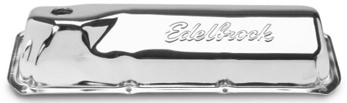 Edelbrock Valve Cover Signature Series Ford 351M-400-351C CI V8 Chrome - 4461