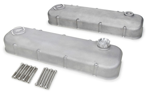 F-Series Valve Cover Set Cast Natural Finish