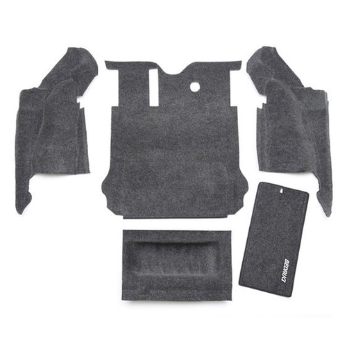 BedRug 11-16 Jeep JK Unlimited 4Dr Rear 5pc Cargo Kit (Incl Tailgate & Tub Liner) - BRJK11R4