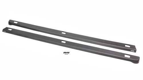 Bushwacker 99-06 Chevy Silverado 1500 Fleetside Rail Caps 96.0in Bed Does Not Fit Flareside - Black - 48501