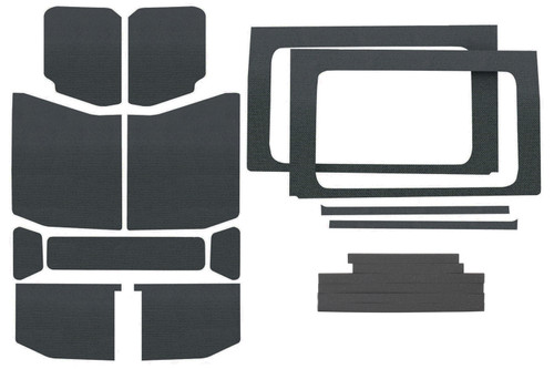 Jeep JL 4 DR 18-   Headl iner Kit Gray 13pc Comb