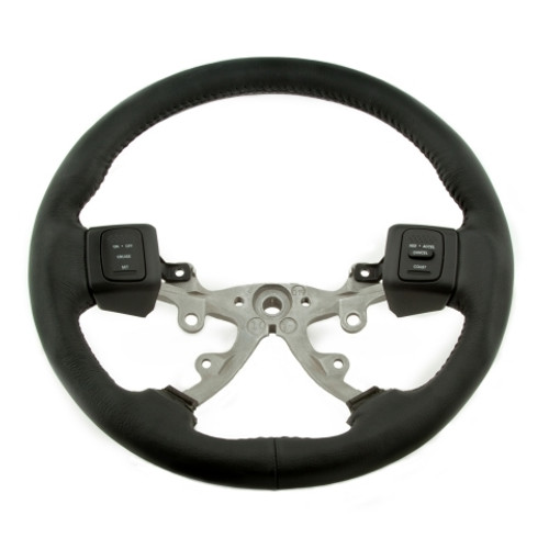 Dodge Airbag Wheel-Black Leather-Wrapped