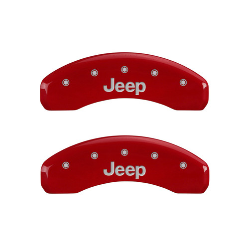 07-   Wrangler Caliper Covers Red