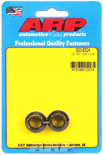 ARP 1/2in -20 12pt Nut Kit (Pack of 2) - 300-8324