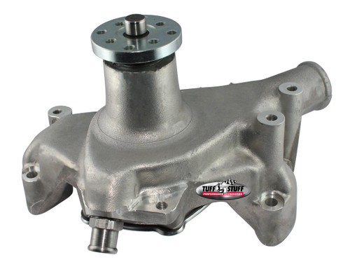 SBC Long Water Pump Platinum As Cast