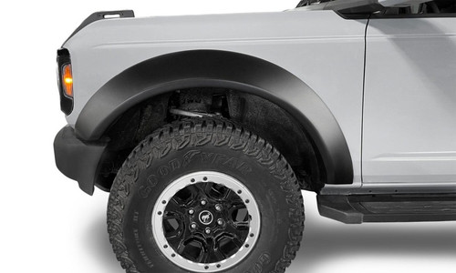 Bushwacker 21-22 Ford Bronco (2 Door) Extend-A-Fender Style Fender Flares - 4pc Smooth - 20966-02 Photo - Close Up