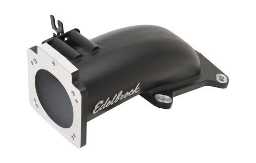 Edelbrock Ultra Low Profile Intake Elbow 90mm Throttle Body to Square-Bore Flange As-Cast Finish - 3847