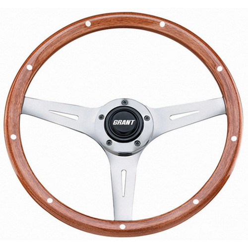 Light Satin Mahogany Steering Wheel