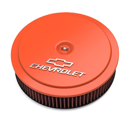 14 x 3 Air Cleaner  GM Muscle Series Orange