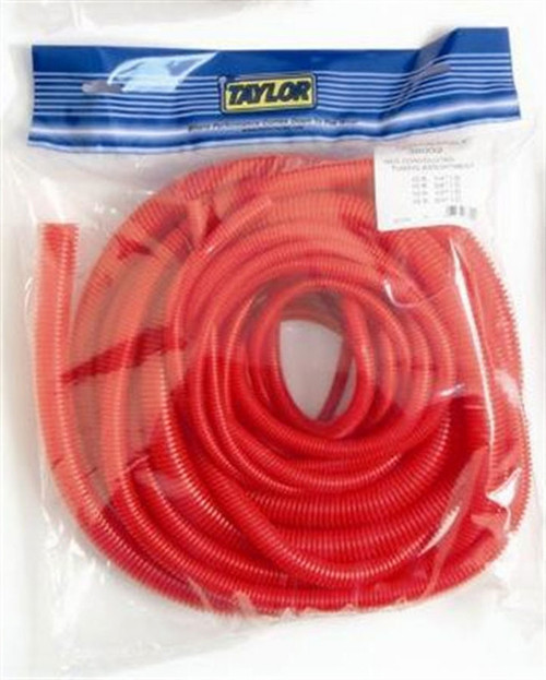 Convoluted Tubing Kit Red