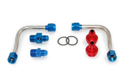 S/S Fuel Line Kit - 4150 w/Holley Regulator