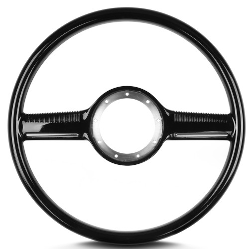 Steering Wheeel Mark 10 Black w/Plastic Grip