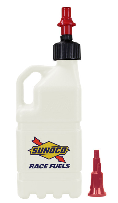 Clear Sunoco Race Jug w/ Fastflo Lid & Vehicle