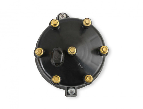 ACCEL Distributor Cap - Dodge 3.9L, V6 - Male - HEI Style - Black (ACC-1120328)