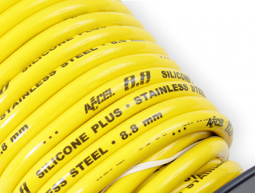 ACCEL Spark Plug Wire Roll - Stainless Steel Core - 8.8MM  - 60Ft - Yellow (ACC-1160094)