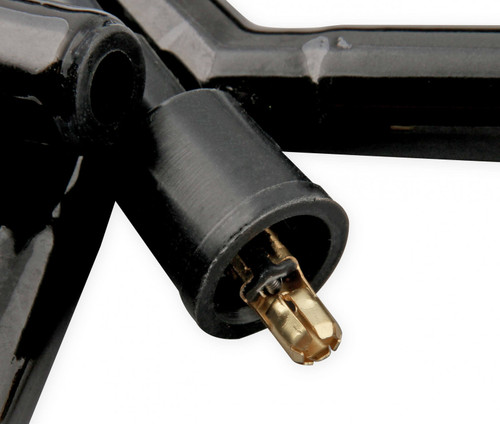 ACCEL Spark Plug Wire Set - Universal - 135 Deg Black Ceramic Boots (ACC-29002CK)