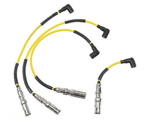 ACCEL Spark Plug Wire Set - 7mm - SuperStock 5000 Series - Spiral Core - Factory Style Steel Boot - Yellow (ACC-15152)