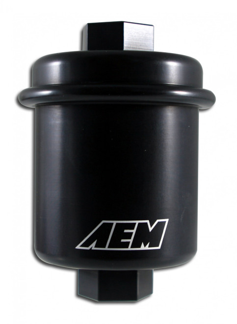 AEM High Volume Fuel Filter for Acura & Honda (AEM-25200BK)