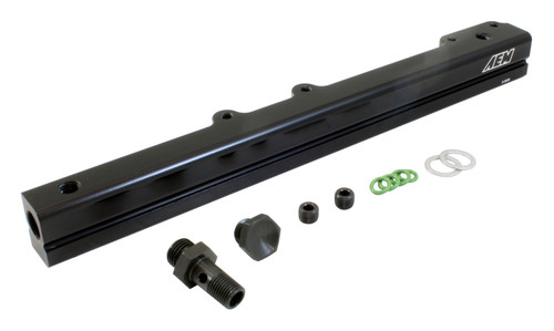 AEM High Volume Fuel Rail for Honda D16Y7 & D16Y8 (AEM-25109BK)