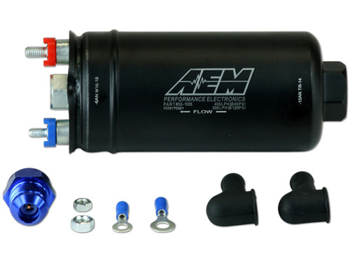 AEM 400LPH Inline High Flow Fuel Pump (AEM-501005)