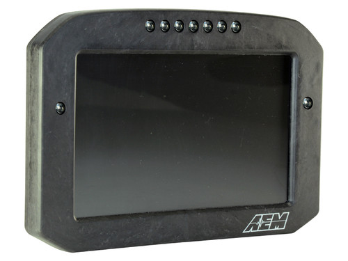 AEM CD-7 Carbon Flat Panel Digital Racing Dash Display - Non-Logging / GPS Enabled (AEM-305702F)
