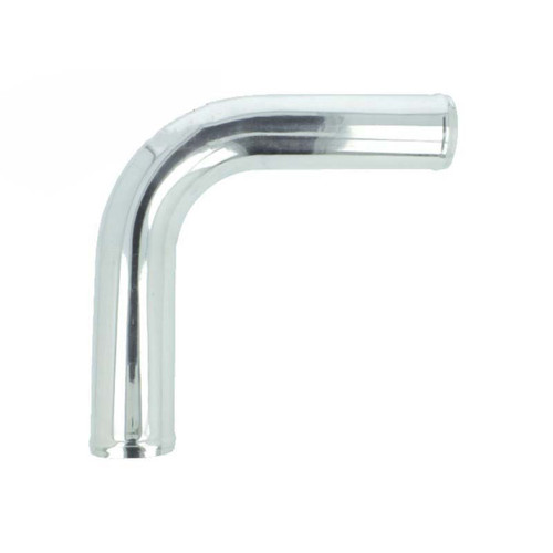 BOOST Products Aluminum Elbow 90 Degrees with 2-1/2" OD, Mandrel Bent, Polished (BOP-3102029063)