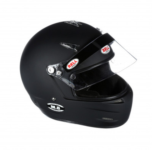 Bell M8 Racing Helmet-Matte Black Size 4X Extra Large (BEL-1419A19)