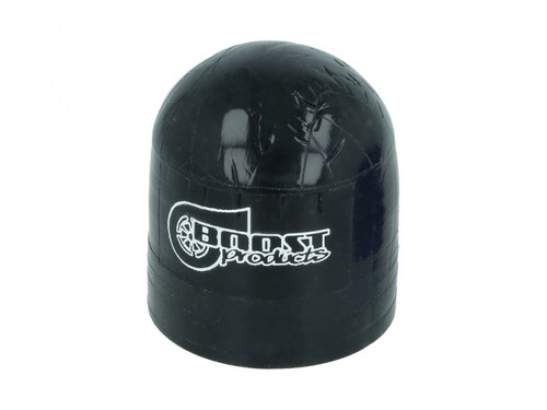 BOOST Products Silicone Coolant Cap 28mm (1-1/8") ID, Black (BOP-SI-CAP-28S)