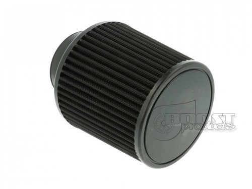 BOOST Products Universal Air Filter 76mm (3") ID Connection, 127mm (5") Length, Black (BOP-IN-LU-127-076)
