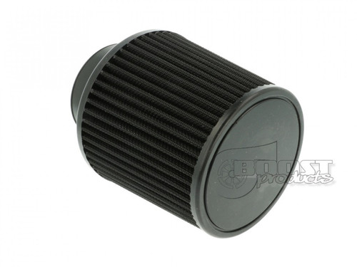 BOOST Products Universal Air Filter 76mm (3") ID Connection, 127mm (5") Length, Black (BOP-IN-LU-127-076)