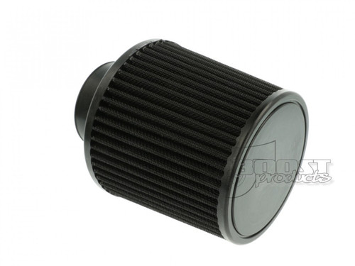 BOOST Products Universal Air Filter 63,5mm 2-1/2") ID Connection, 127mm (5") Length, Black (BOP-IN-LU-127-063)