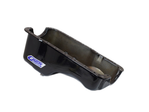 Canton 15-600BLK Oil Pan For Ford 289-302 Stock Replacement Front Sump Pan (CRP-15-600BLK)