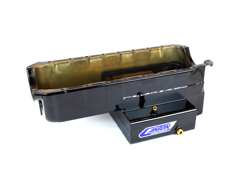 Canton 18-360 Oil Pan For Big Block Chevy Mark 4 Marine 10 Qt Oil Pan Black (CRP-18-360)