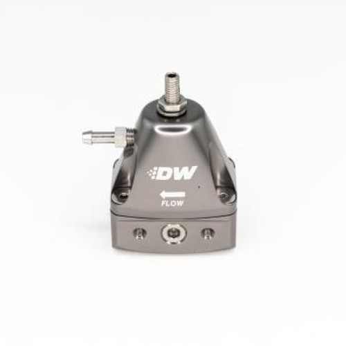 Deatschwerks DWR1000iL Inline Fuel Pressure Regulator - Titanium (DEW-6-1001-FRT)
