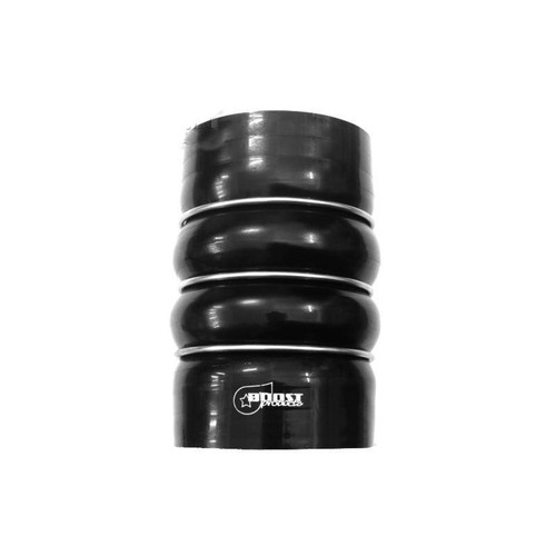 BOOST Products Silicone Coupler with Double Hump, 89mm (3-1/2") ID, Black (BOP-3252200890)