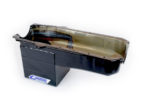 Canton 16-080 Oil Pan Small Block Chevy Pre 1985 10 Inch Deep Sump 4X4 Truck Pan (CRP-16-080)