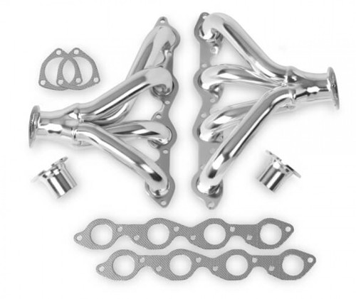 Flowtech Big Block Chevy Block Hugger Header - Ce Exhaust Header (FLO-211701-1FLT)